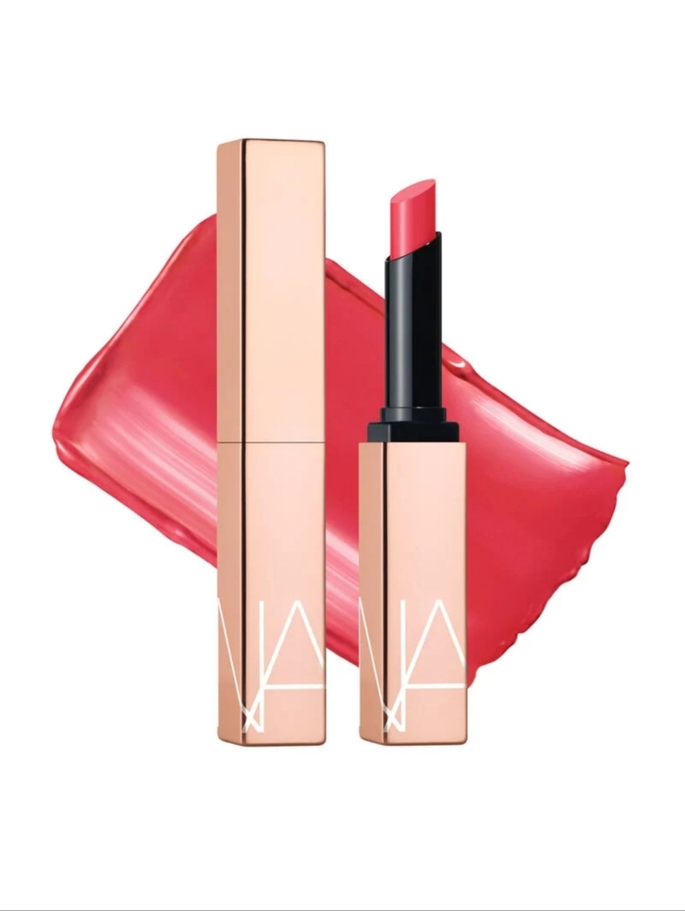 🌺NARS No Inhibitions Afterglow Sensual Shine Lipstick Raspberry Pink - Picture 3 of 7